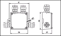 Schema de montaj distribuitor DT 2.12DT2.20